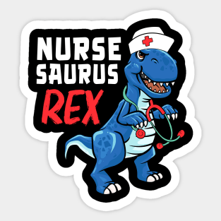 Nurse sauras rex Sticker
